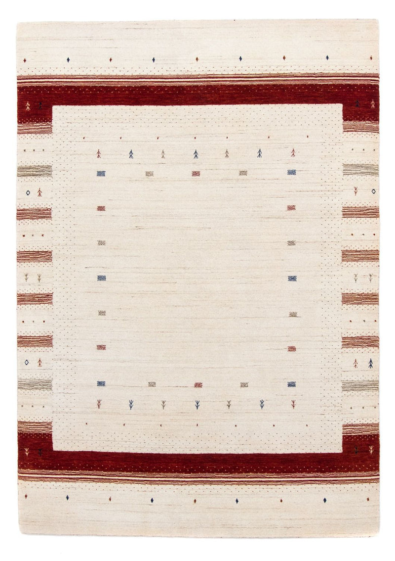 Dywan Gabbeh - Loribaft Perski - 245 x 170 cm - beżowy