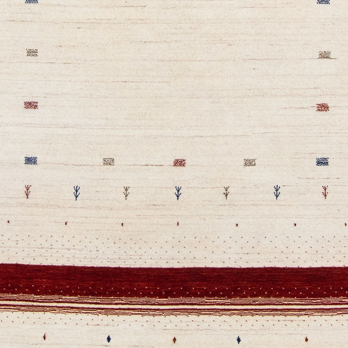 Dywan Gabbeh - Loribaft Perski - 245 x 170 cm - beżowy