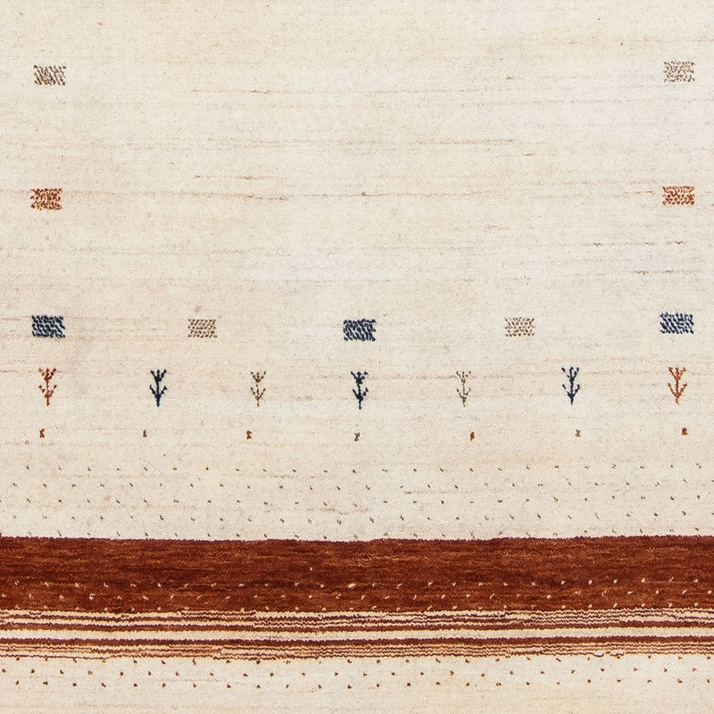 Dywan Gabbeh - Loribaft Perski - 200 x 143 cm - beżowy