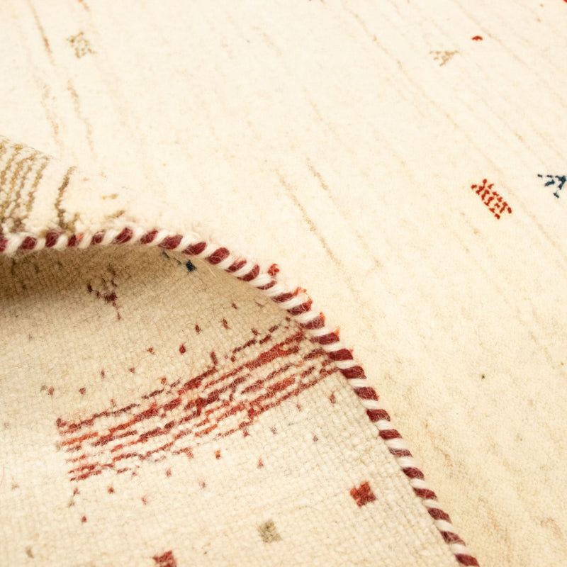 Dywan Gabbeh - Loribaft Perski - 160 x 91 cm - beżowy