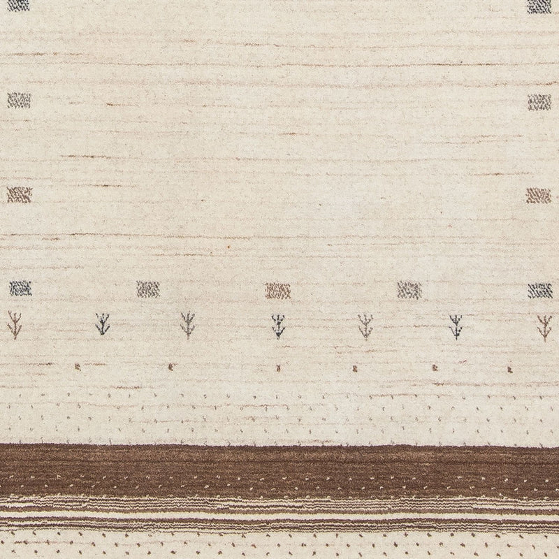 Dywan Gabbeh - Loribaft Perski - 200 x 143 cm - beżowy