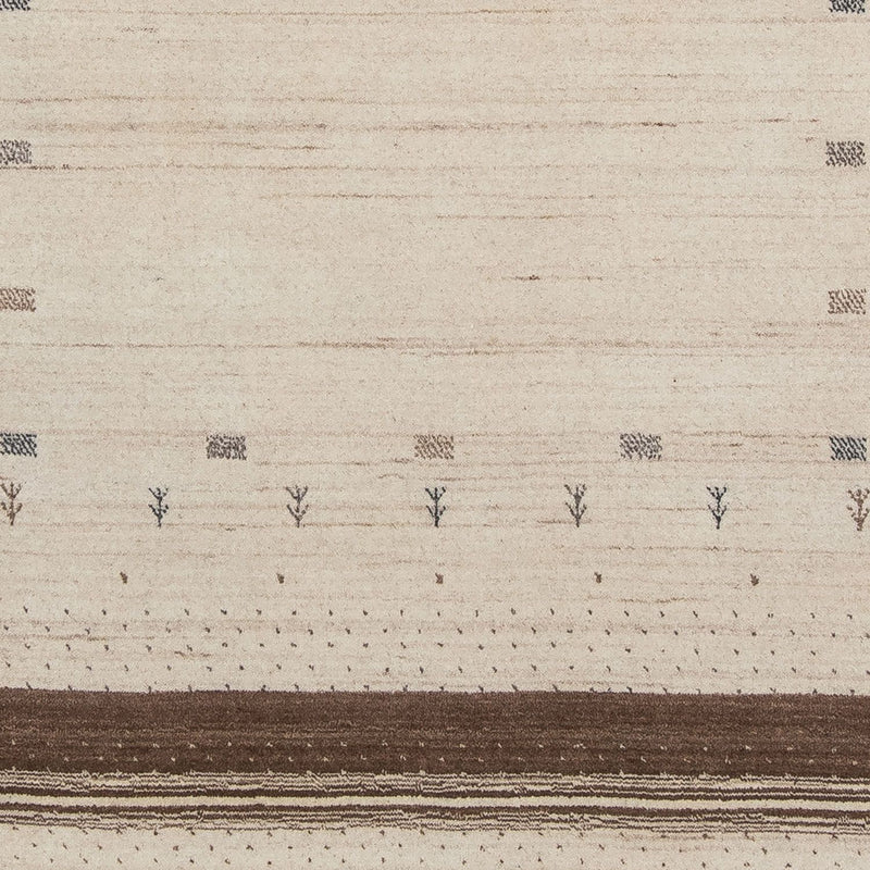 Dywan Gabbeh - Loribaft Perski - 200 x 142 cm - beżowy