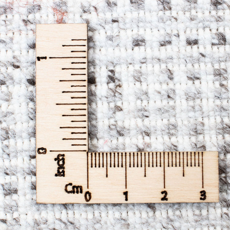 Designerski dywan - 243 x 177 cm - srebrny