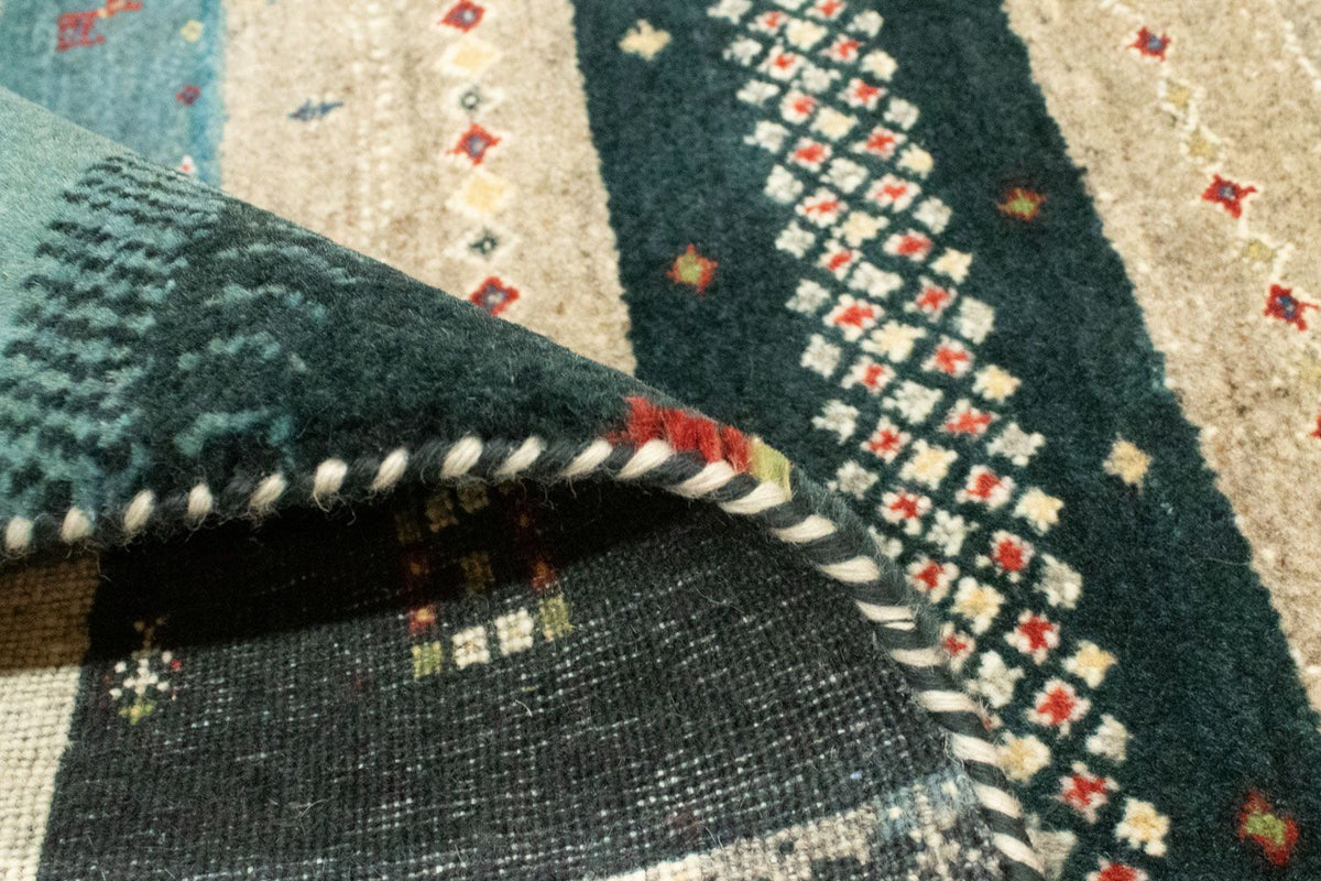 Dywan Gabbeh - Loribaft Perski - 238 x 170 cm - wielokolorowy