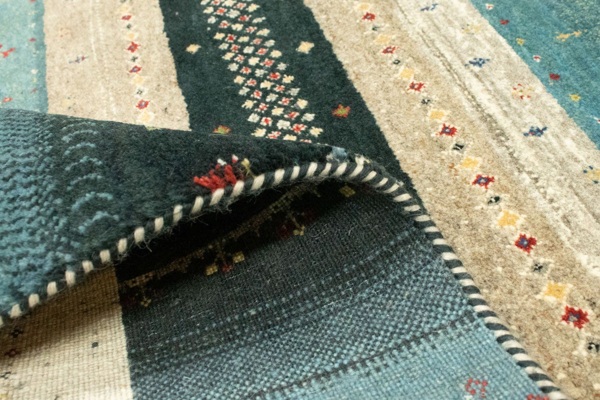 Dywan Gabbeh - Loribaft Perski - 237 x 163 cm - wielokolorowy