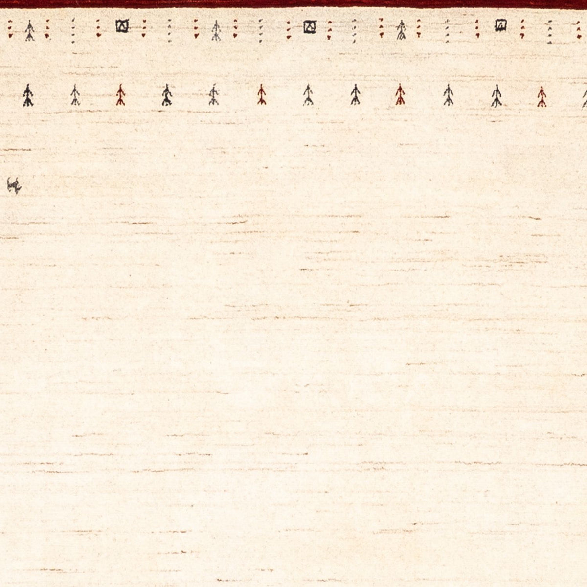 Dywan Gabbeh - Loribaft Perski - 298 x 200 cm - beżowy