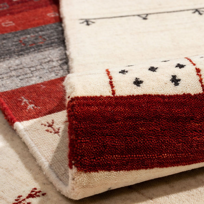 Dywan Gabbeh - Loribaft Perski - 298 x 200 cm - beżowy