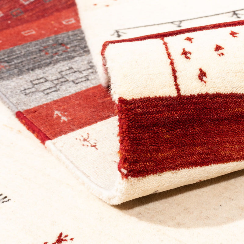 Dywan Gabbeh - Loribaft Perski - 298 x 201 cm - beżowy