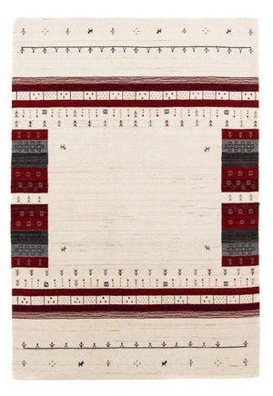 Dywan Gabbeh - Loribaft Perski - 201 x 140 cm - beżowy