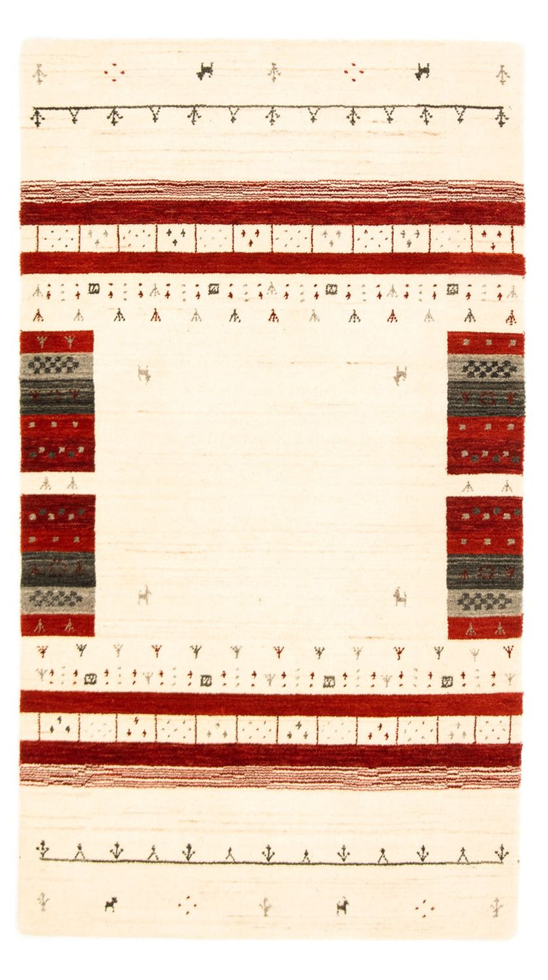 Dywan Gabbeh - Loribaft Perski - 161 x 92 cm - beżowy