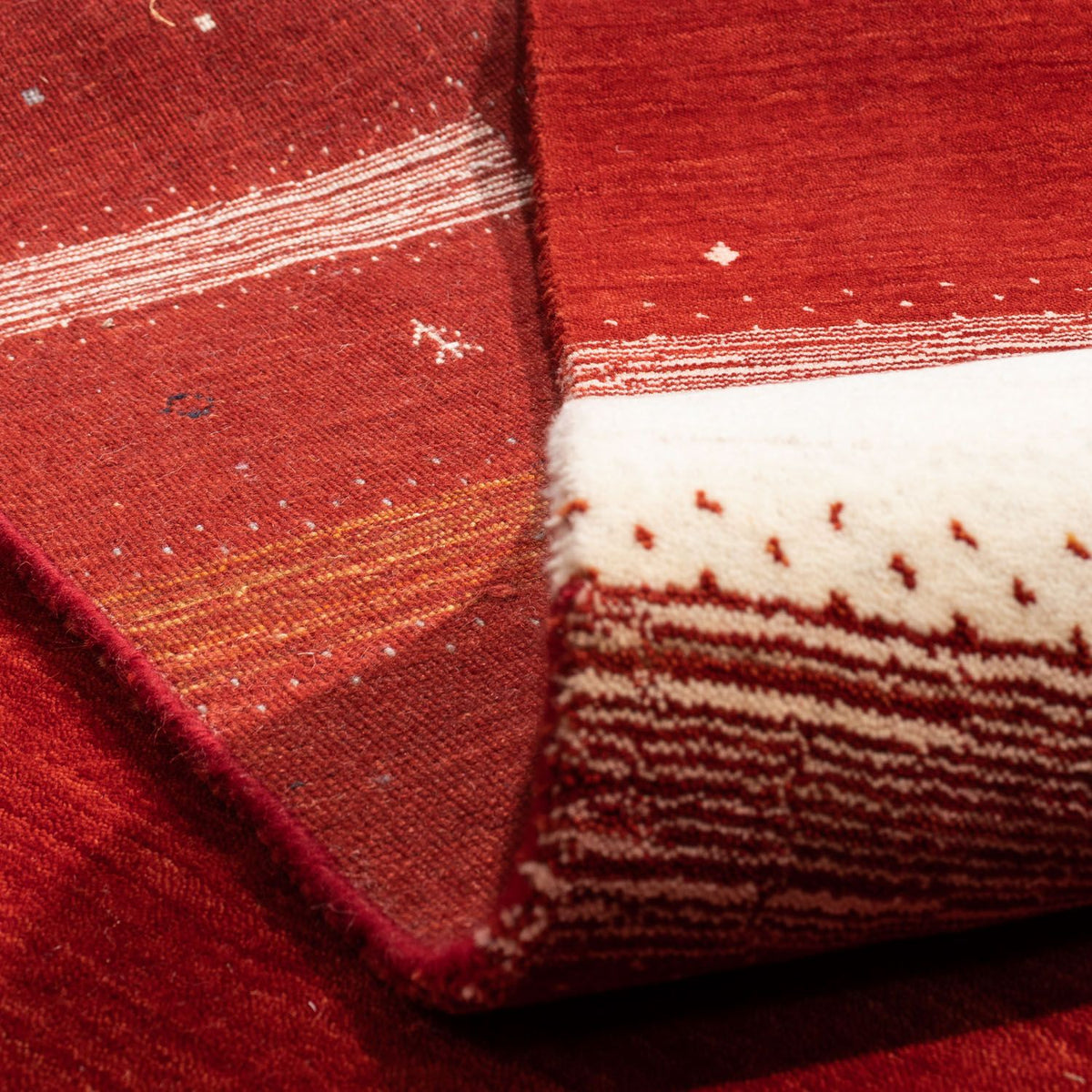 Dywan Gabbeh - Loribaft Perski - 350 x 247 cm - czerwony