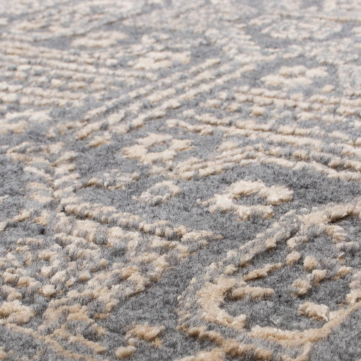 Designerski dywan - 242 x 162 cm - szary