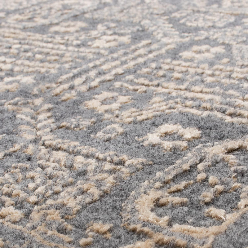 Designerski dywan - 242 x 162 cm - szary