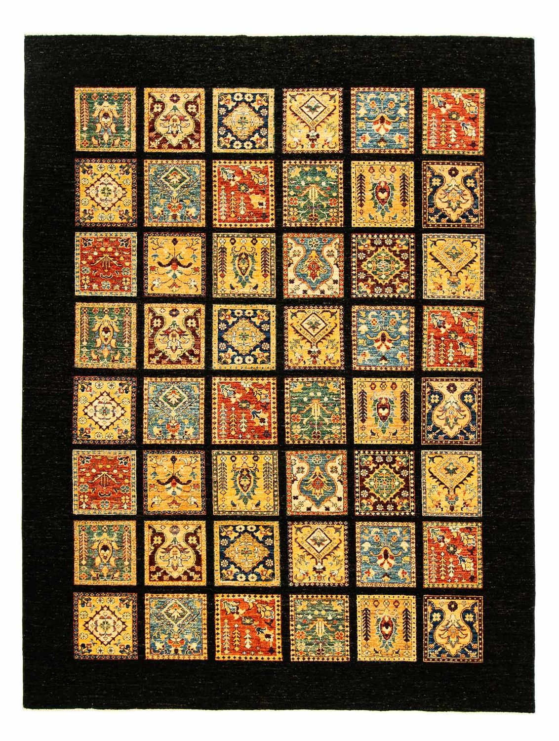 Dywan Zieglera - 255 x 196 cm - ciemnoniebieski