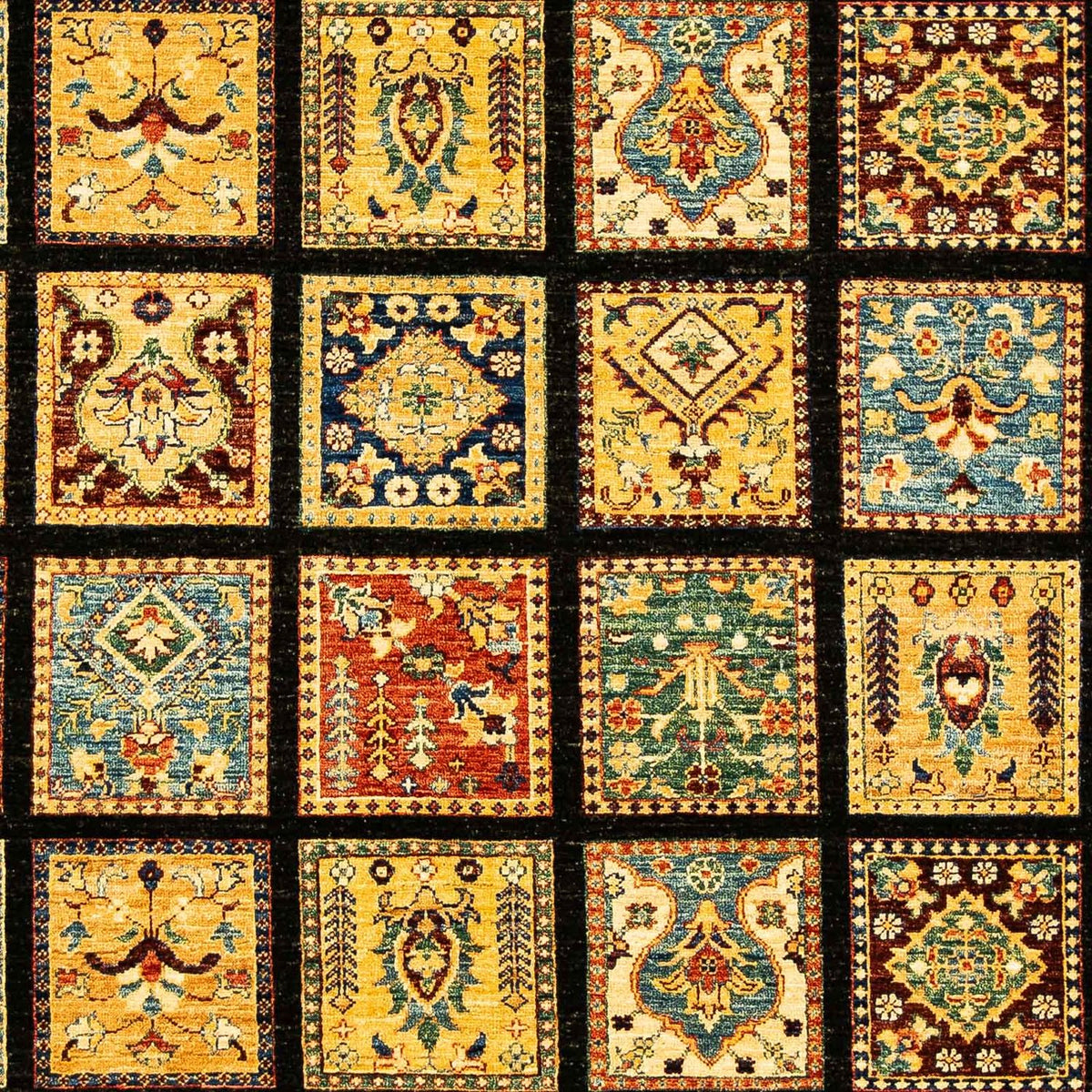 Dywan Zieglera - 255 x 196 cm - ciemnoniebieski