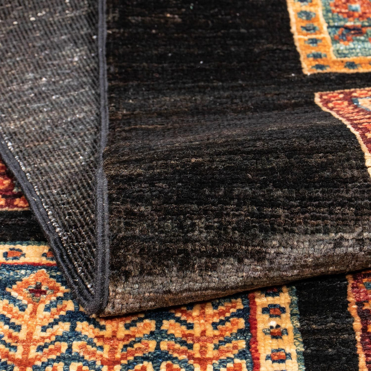 Biegacz Dywan Zieglera - 248 x 76 cm - ciemnoniebieski