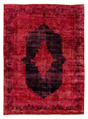Dywan Vintage - 349 x 258 cm - ciemna czerwień