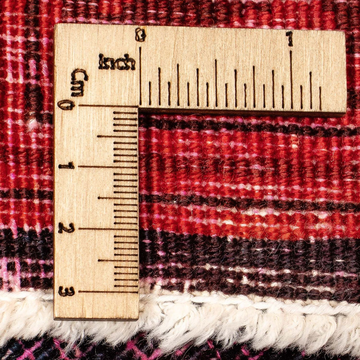 Dywan Vintage - 349 x 258 cm - ciemna czerwień