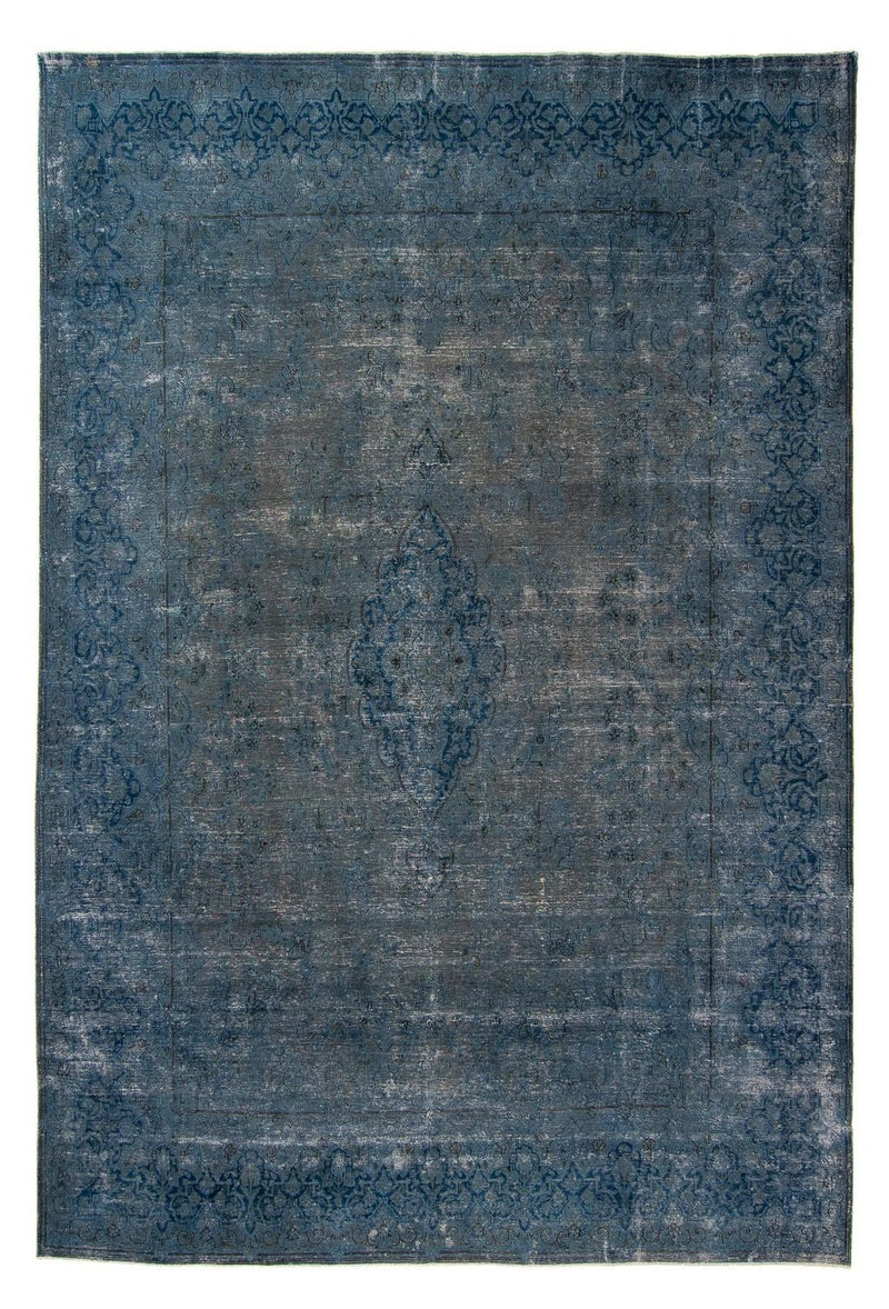 Dywan Vintage - 386 x 290 cm - ciemnoniebieski