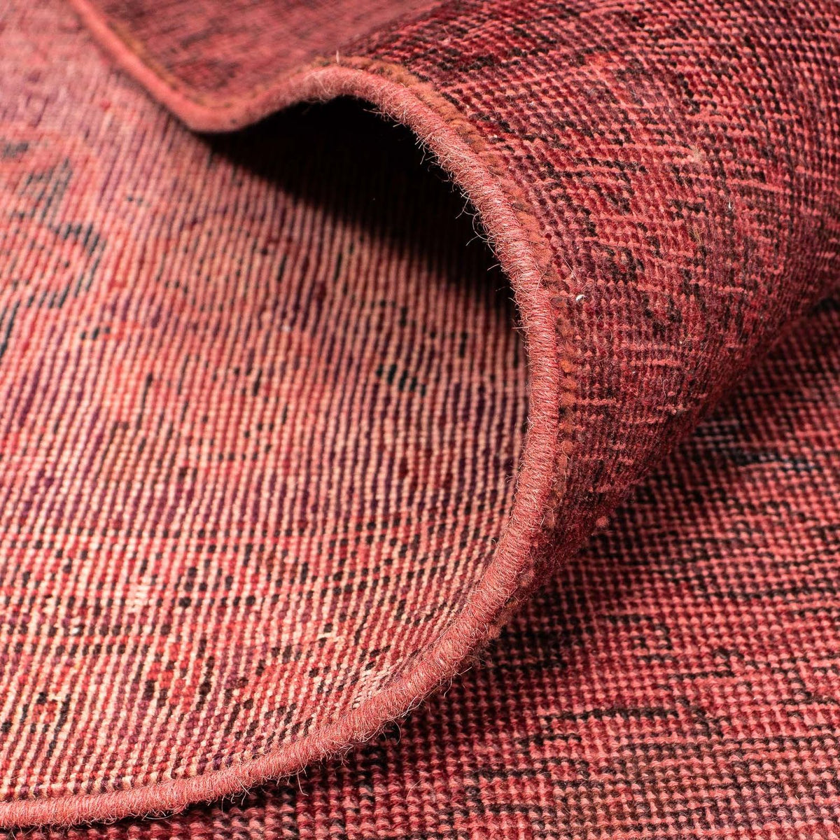 Dywan Vintage - 393 x 285 cm - ciemna czerwień