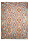 Kilim afgański Dywan 257x349cm - Prostokątny / Wielokolorowy / 257 x 349 cm Prostokątny