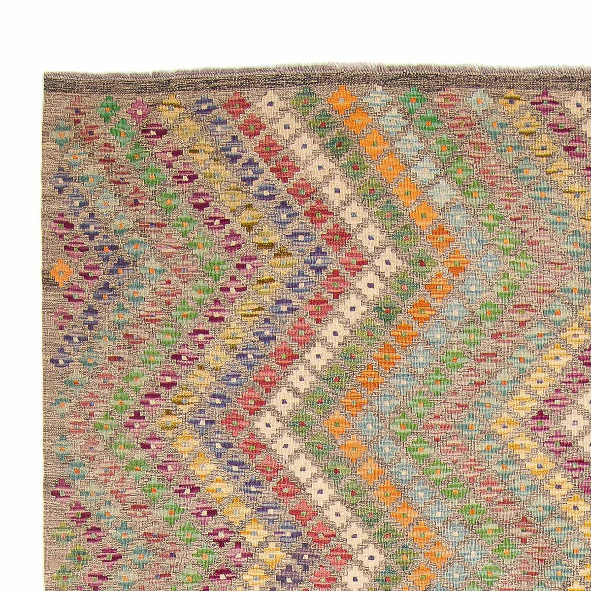 Dywan Kelim - Splash - 298 x 210 cm - wielokolorowy