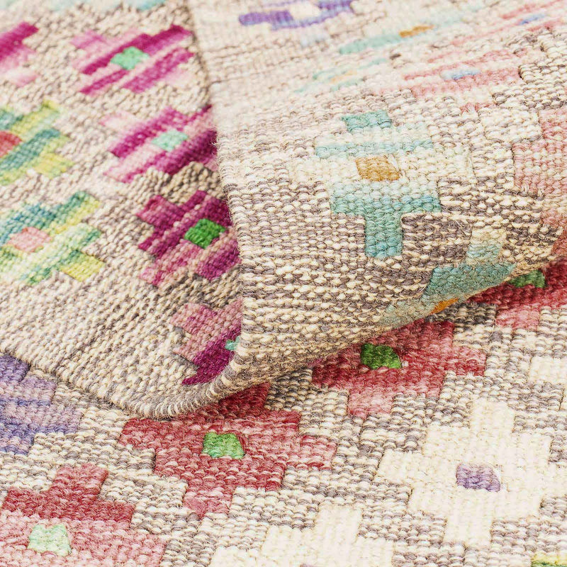 Dywan Kelim - Splash - 298 x 210 cm - wielokolorowy