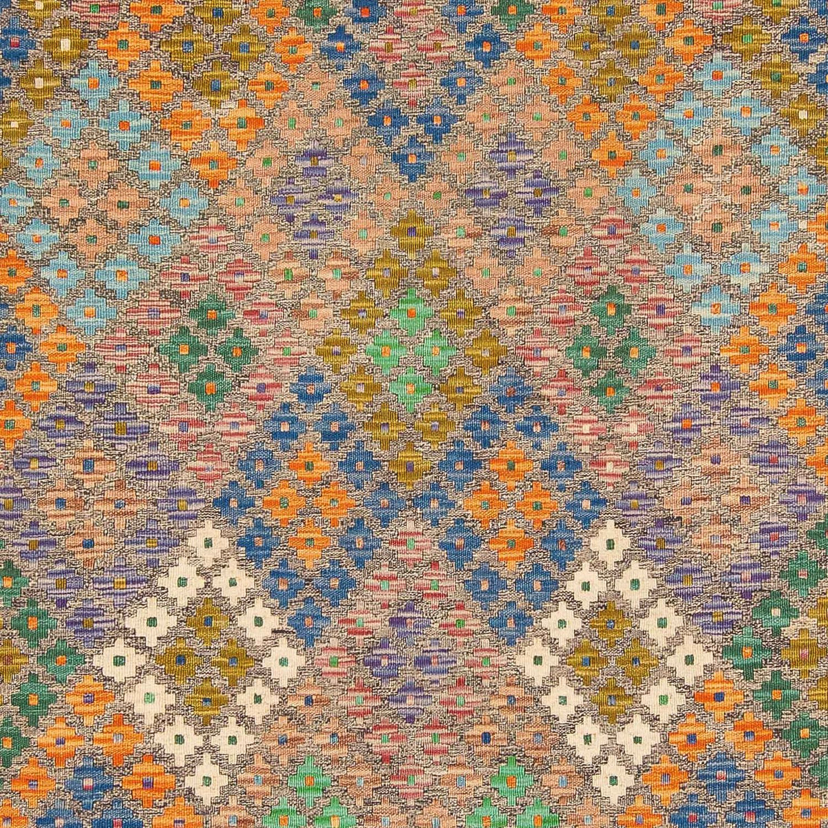 Dywan Kelim - Splash - 290 x 202 cm - wielokolorowy