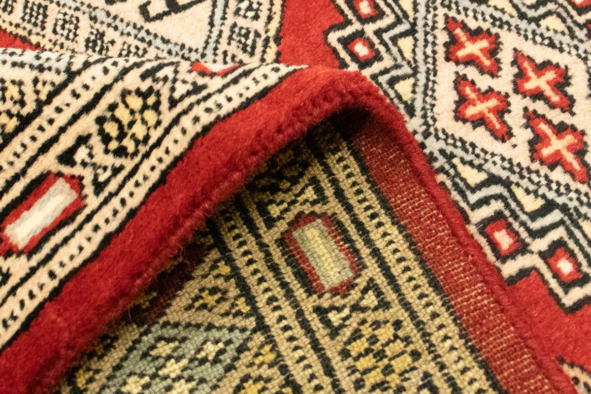 Afgański dywan - Bukhara - 133 x 78 cm - czerwony