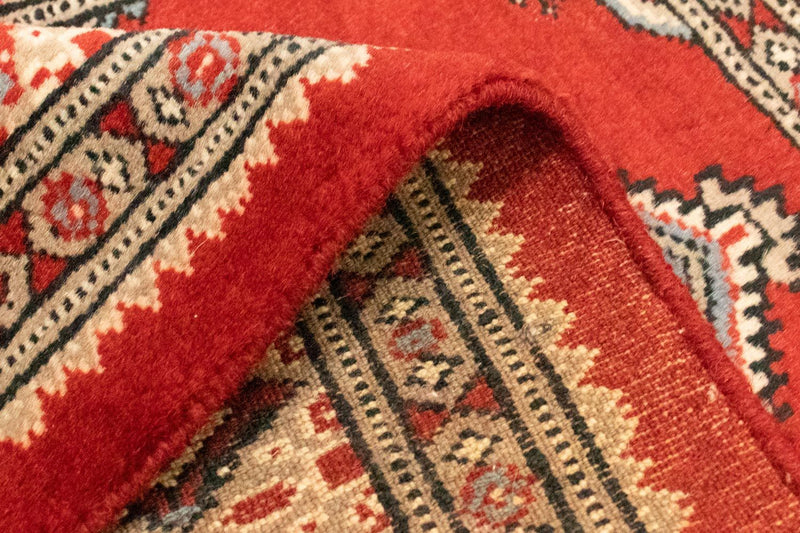 Afgański dywan - Bukhara - 121 x 80 cm - czerwony