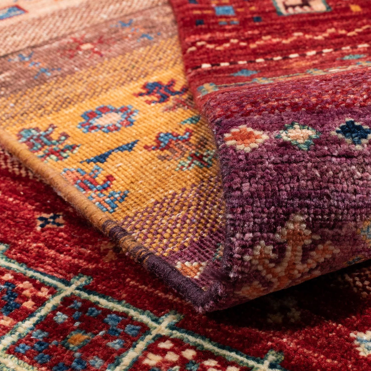 Dywan Zieglera - 249 x 171 cm - ciemna czerwień