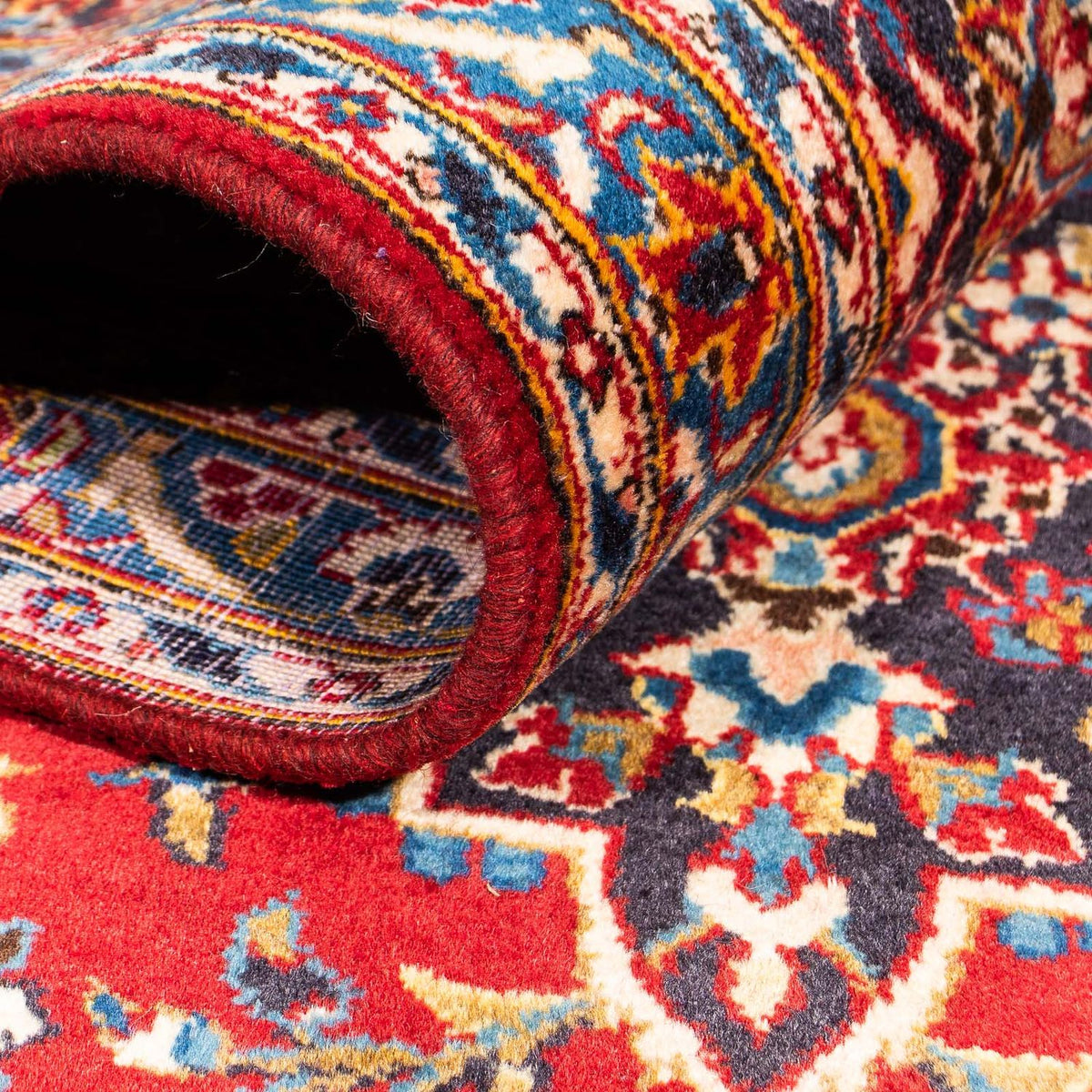 Dywan perski - Keshan - 354 x 240 cm - czerwony