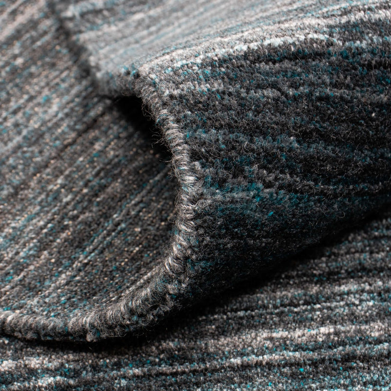 Dywan Vintage - 200 x 150 cm - ciemnoniebieski