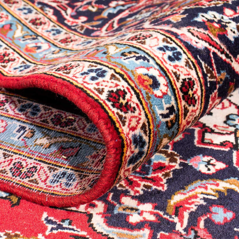 Dywan perski - Keshan - 354 x 253 cm - ciemna czerwień