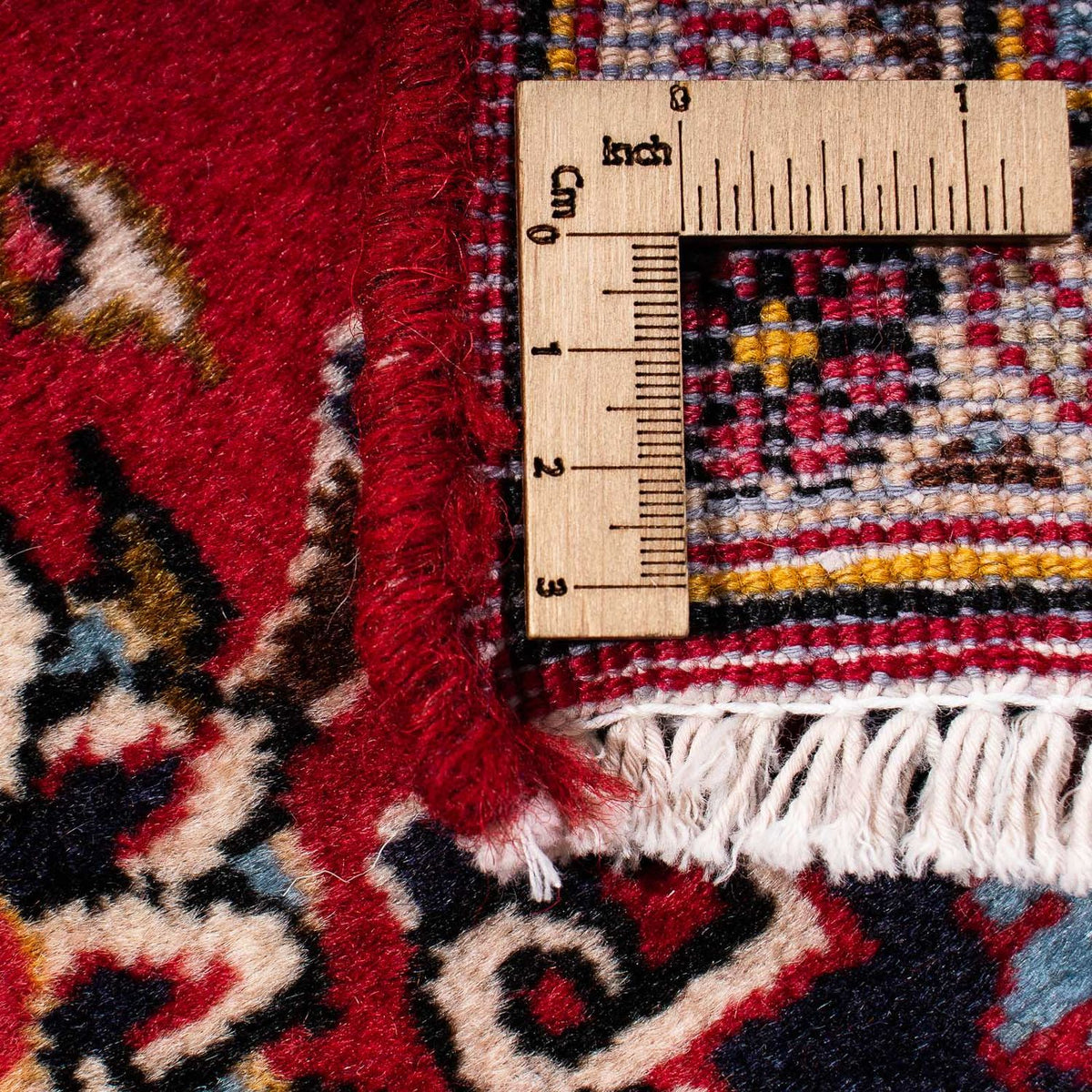 Dywan perski - Keshan - 354 x 253 cm - ciemna czerwień