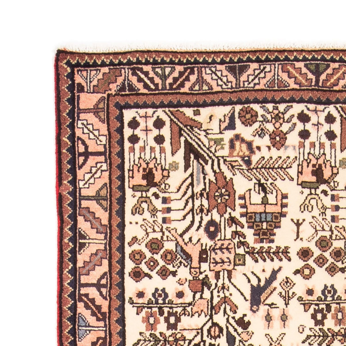 Biegacz Perski dywan - Nomadyczny - 293 x 112 cm - beżowy