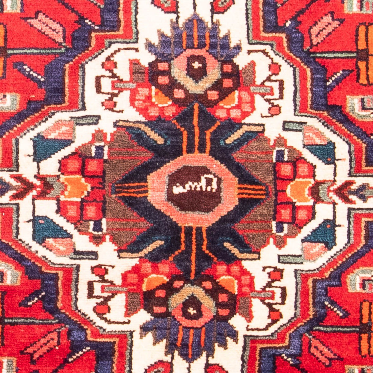 Biegacz Perski dywan - Nomadyczny - 358 x 120 cm - czerwony