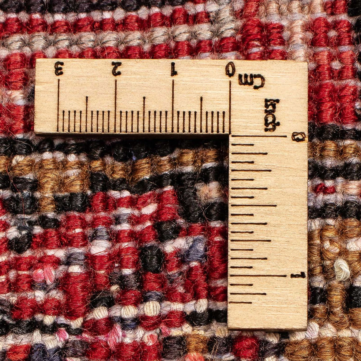 Perski dywan - Nomadyczny - 387 x 307 cm - ciemna czerwień