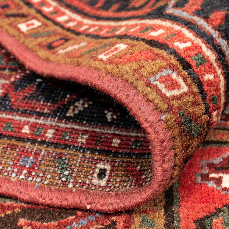 Perski dywan - Nomadyczny - 386 x 305 cm - ciemna czerwień