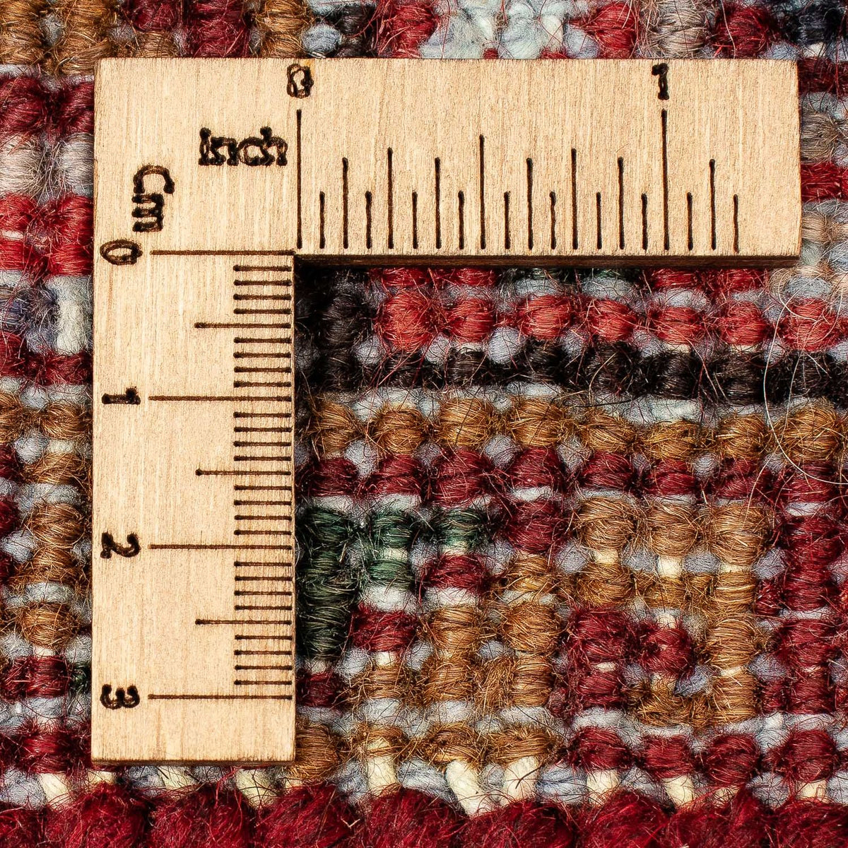 Perski dywan - Nomadyczny - 386 x 305 cm - ciemna czerwień