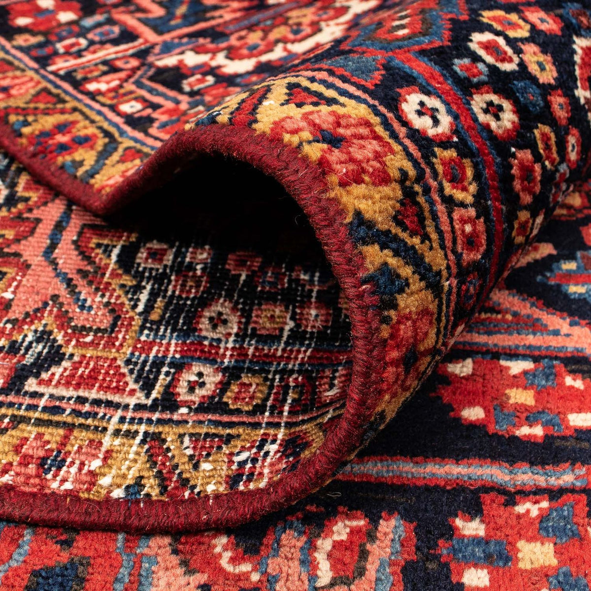 Perski dywan - Nomadyczny - 373 x 268 cm - ciemna czerwień