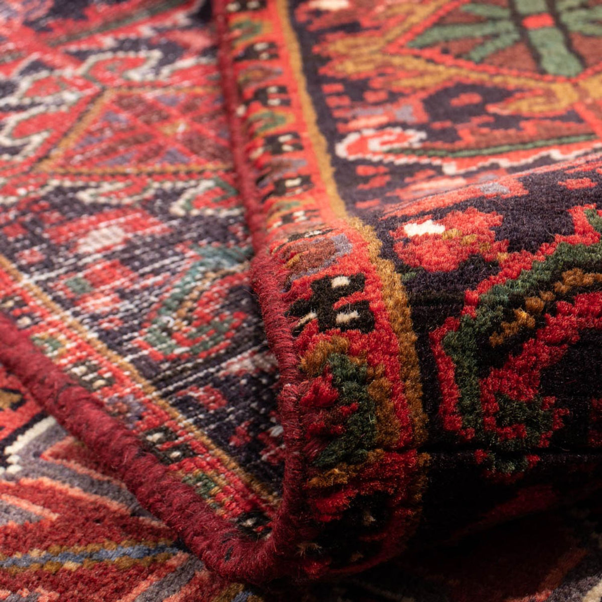 Perski dywan - Nomadyczny - 326 x 230 cm - ciemna czerwień