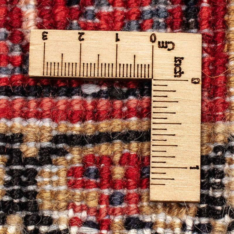 Perski dywan - Nomadyczny - 410 x 306 cm - ciemna czerwień