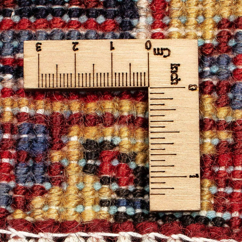 Perski dywan - Nomadyczny - 380 x 310 cm - ciemna czerwień