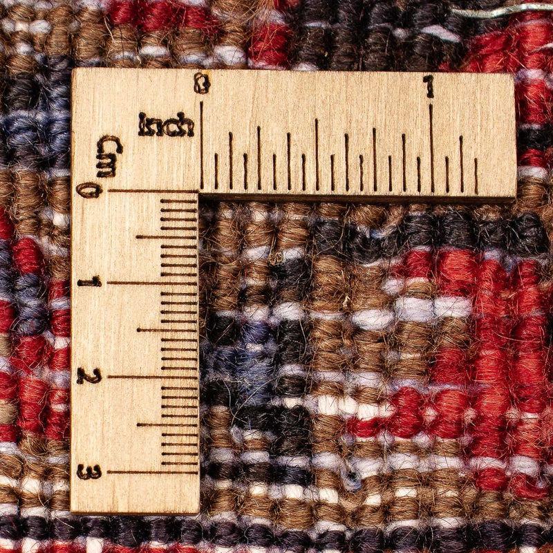 Perski dywan - Nomadyczny - 390 x 300 cm - ciemna czerwień