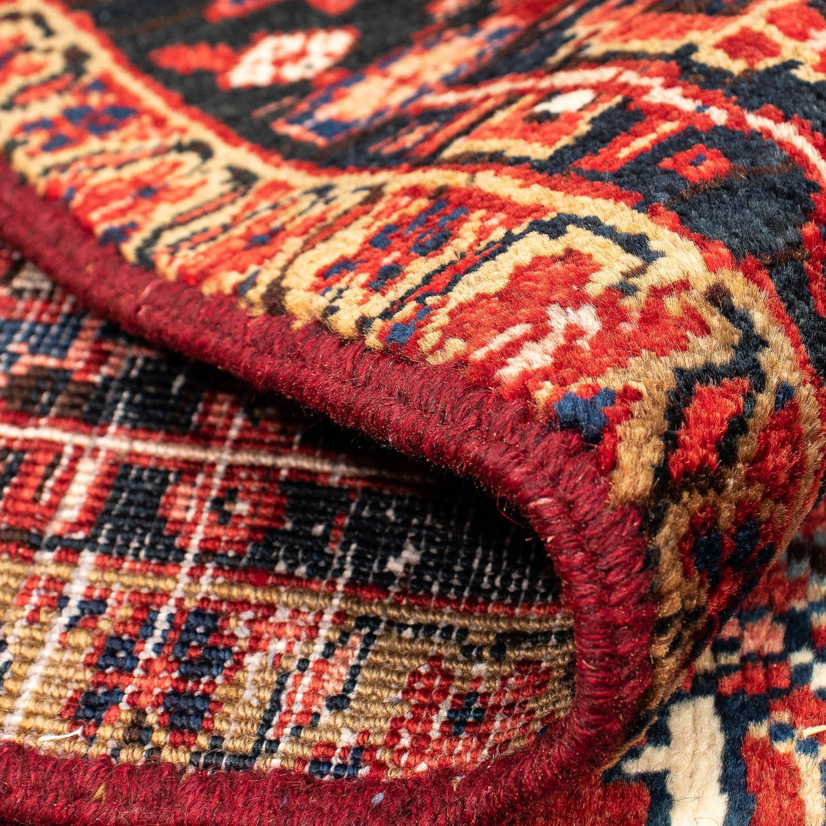 Perski dywan - Nomadyczny - 384 x 280 cm - ciemna czerwień