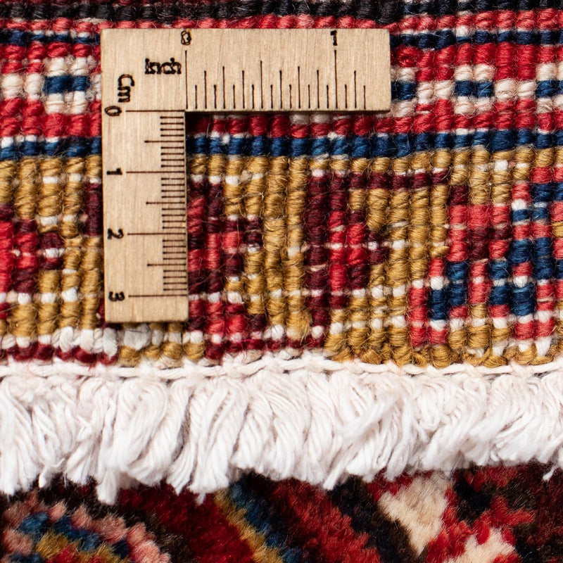 Perski dywan - Nomadyczny - 450 x 352 cm - ciemna czerwień