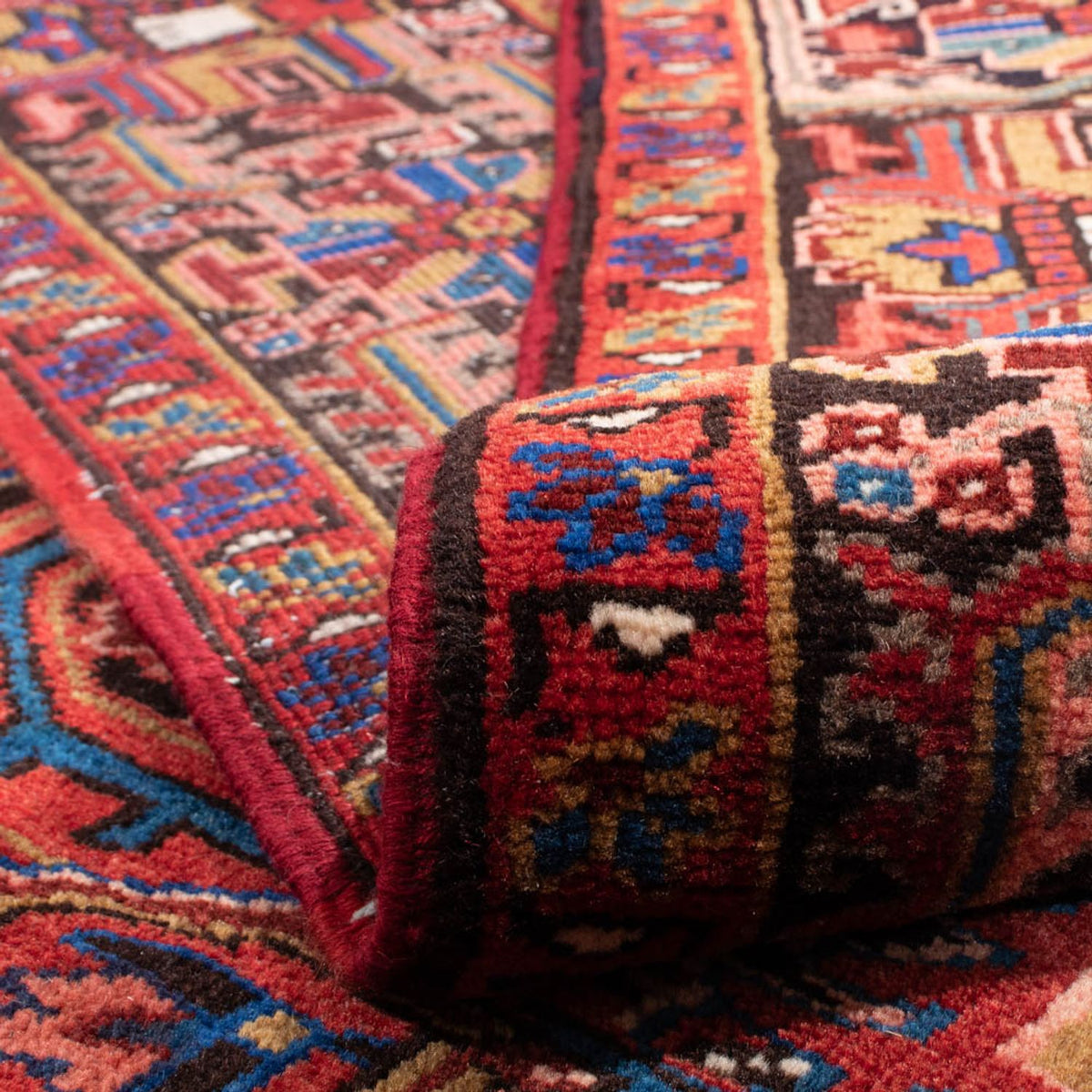 Perski dywan - Nomadyczny - 330 x 250 cm - ciemna czerwień