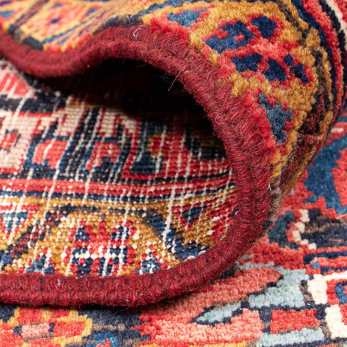 Perski dywan - Nomadyczny - 355 x 257 cm - jasna czerwień