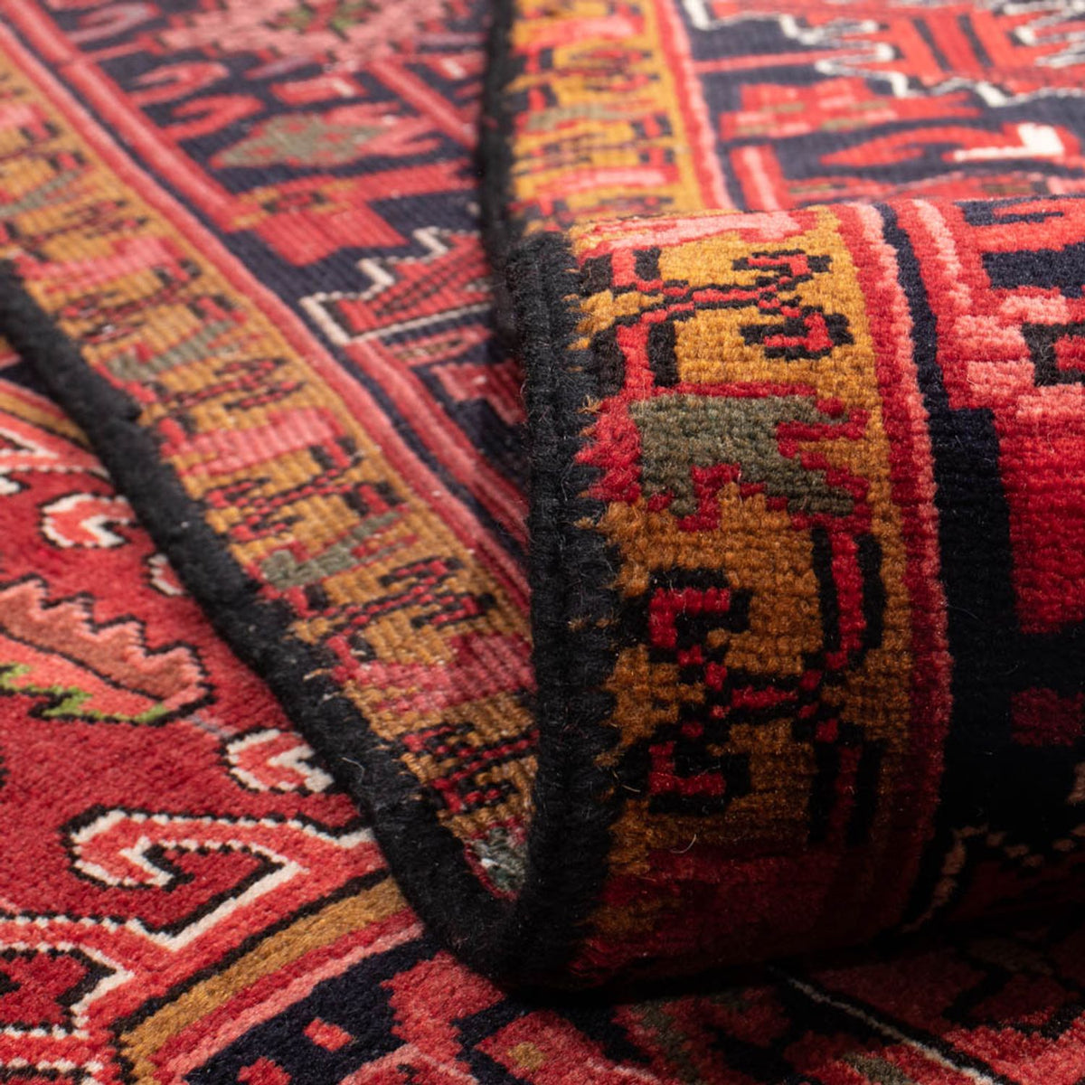 Perski dywan - Nomadyczny - 338 x 245 cm - ciemna czerwień